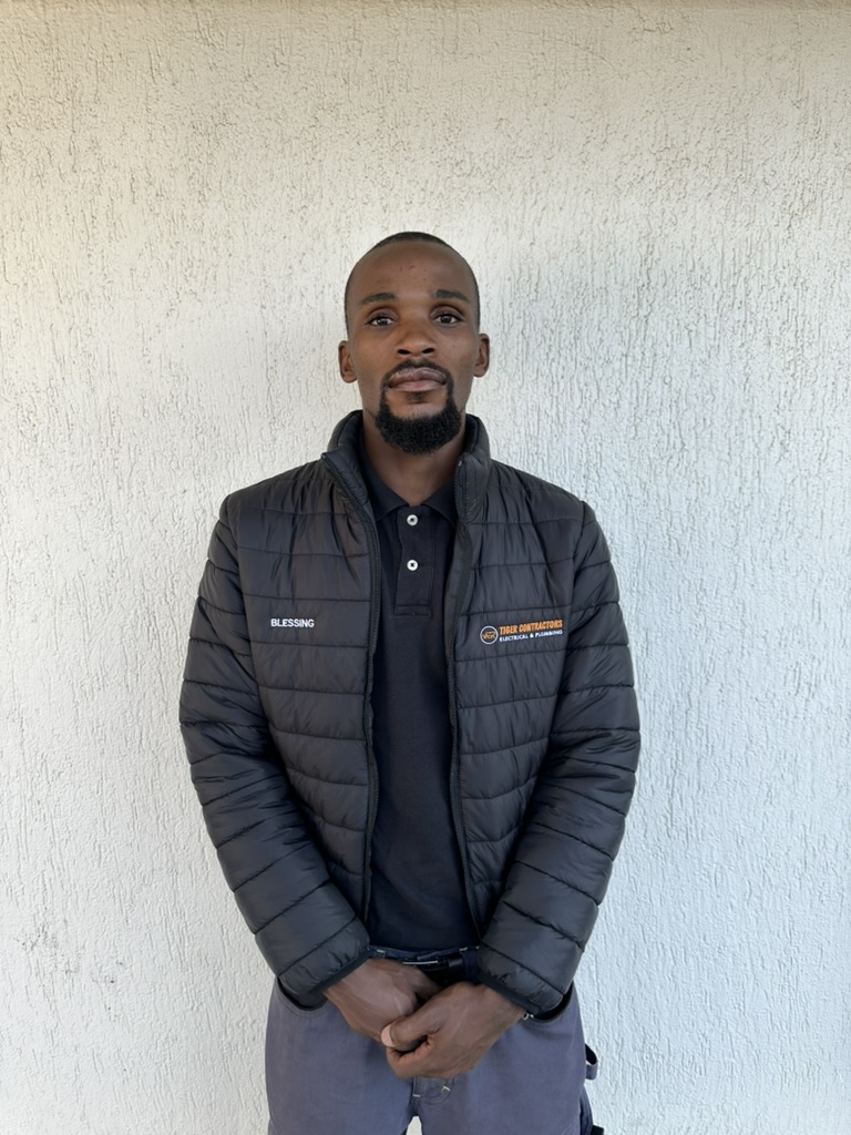 Blessing, Head Technician at Tiger Contractors